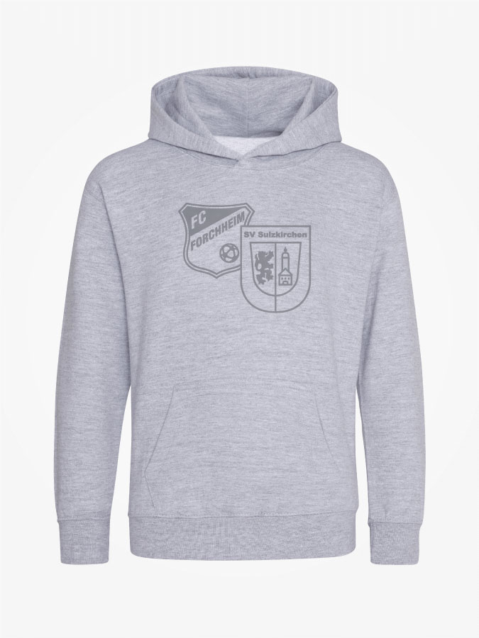 Hoodie All Grey Kids Unisex