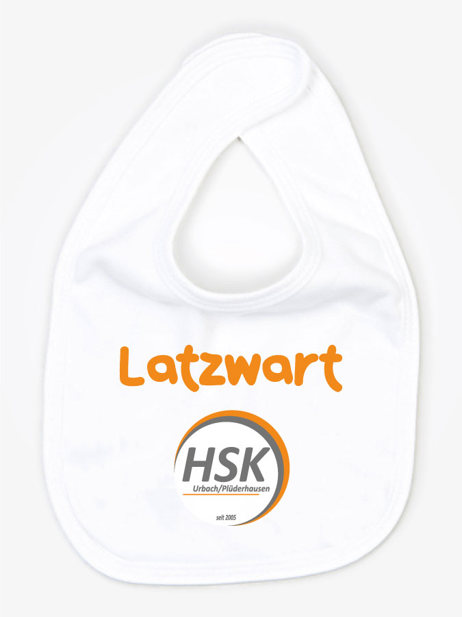 Babylätzchen Latzwart