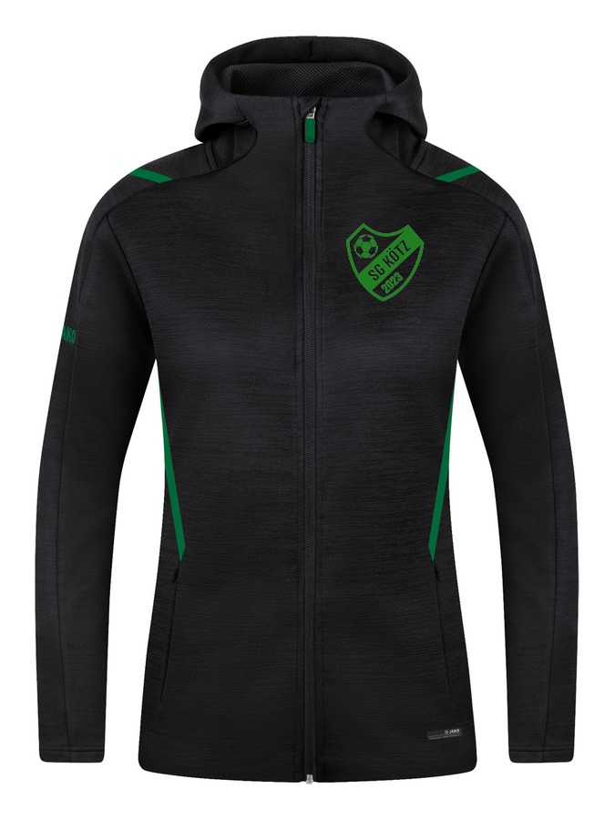 Jako Freizeitjacke Challenge mit Kapuze Damen