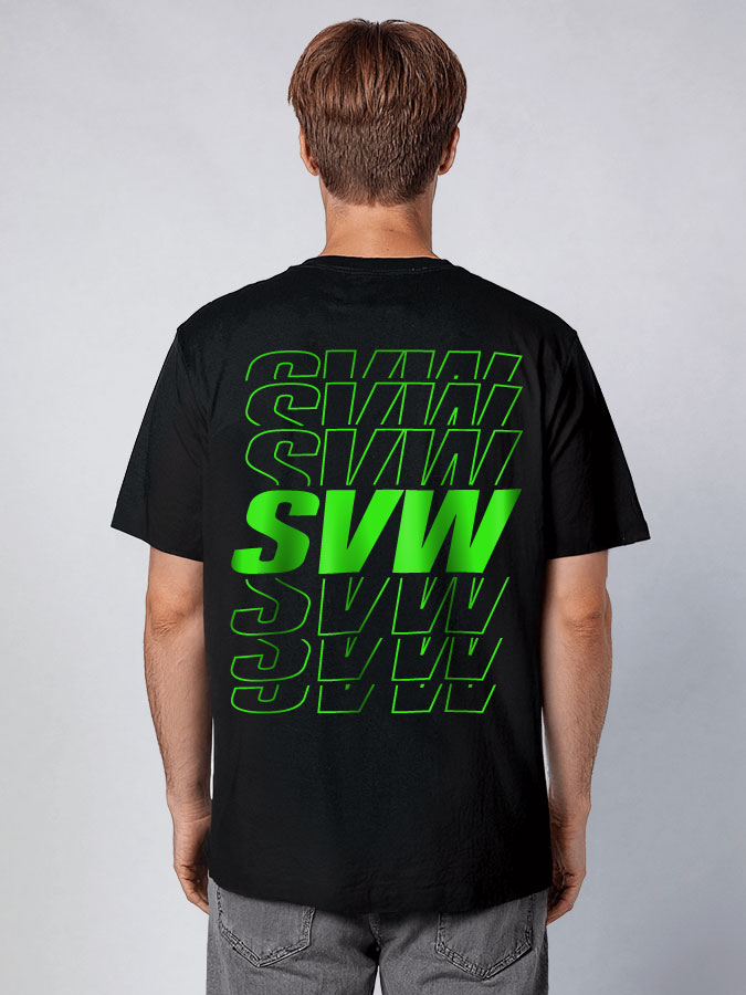 Oversized Shirt Neon Herren