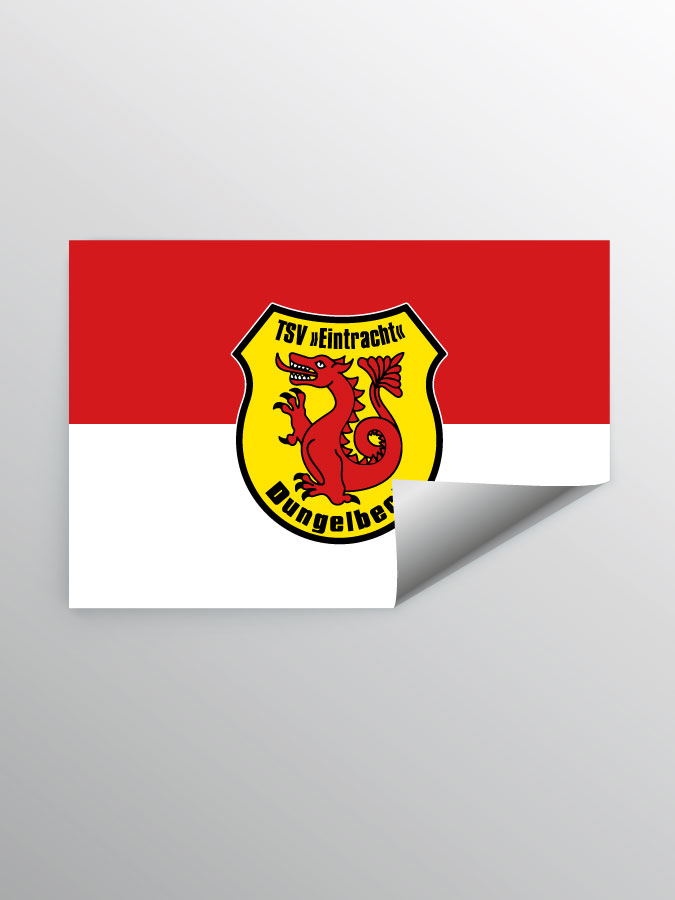 Aufkleber DIN A7 Logo