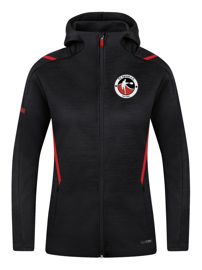 Jako Freizeitjacke Challenge mit Kapuze Damen