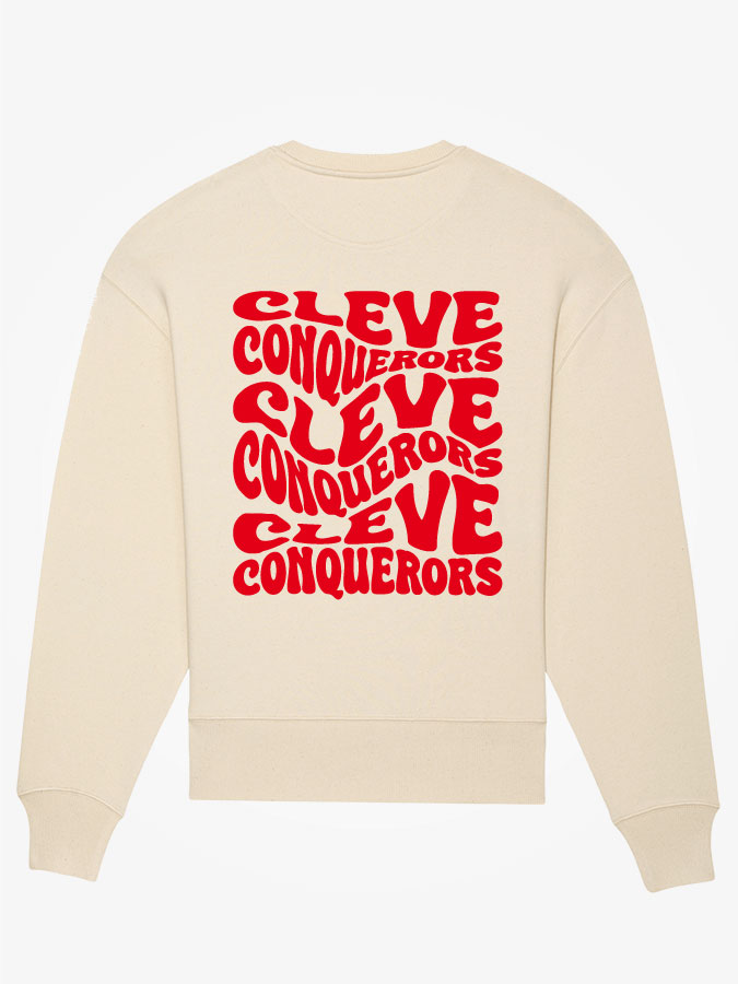 Oversized Sweater Wavy Herren