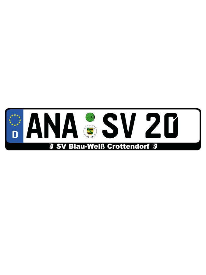 Kennzeichenhalter Kalden (2er Set)