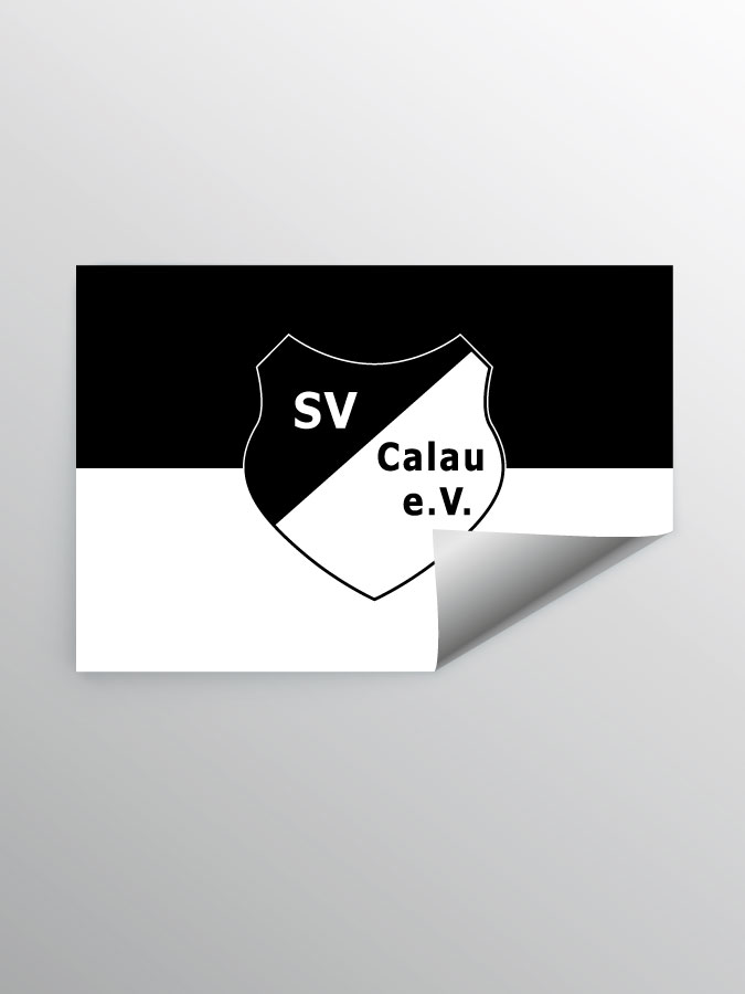 Aufkleber DIN A7 Logo