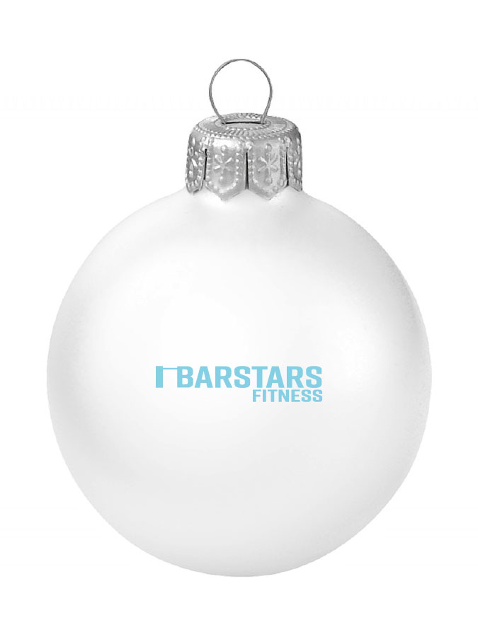 Weihnachtskugel Logo 8cm