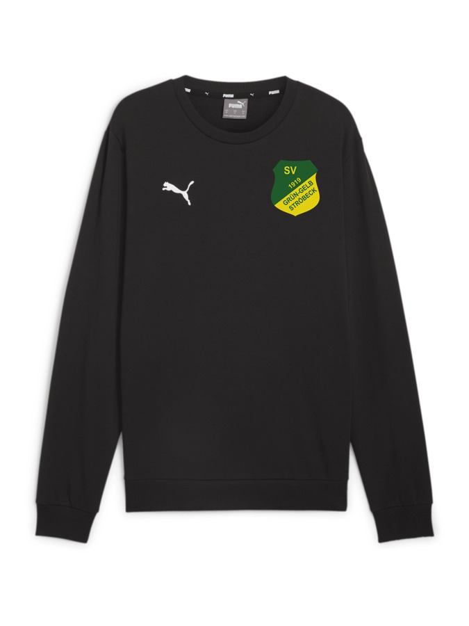 PUMA teamGOAL Casuals Crew Neck Sweatshirt