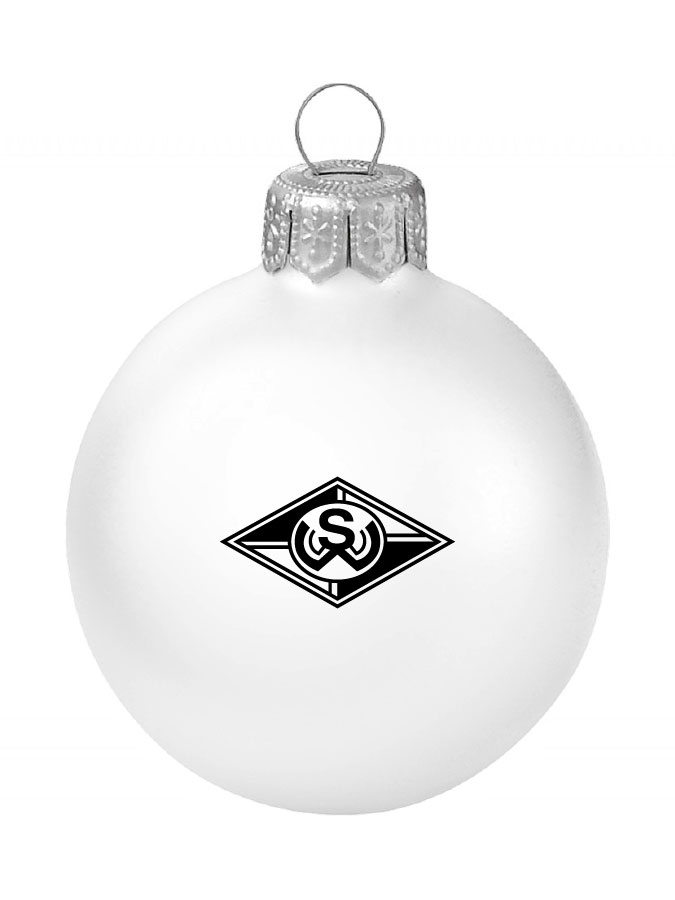 Weihnachtskugel Logo 8cm