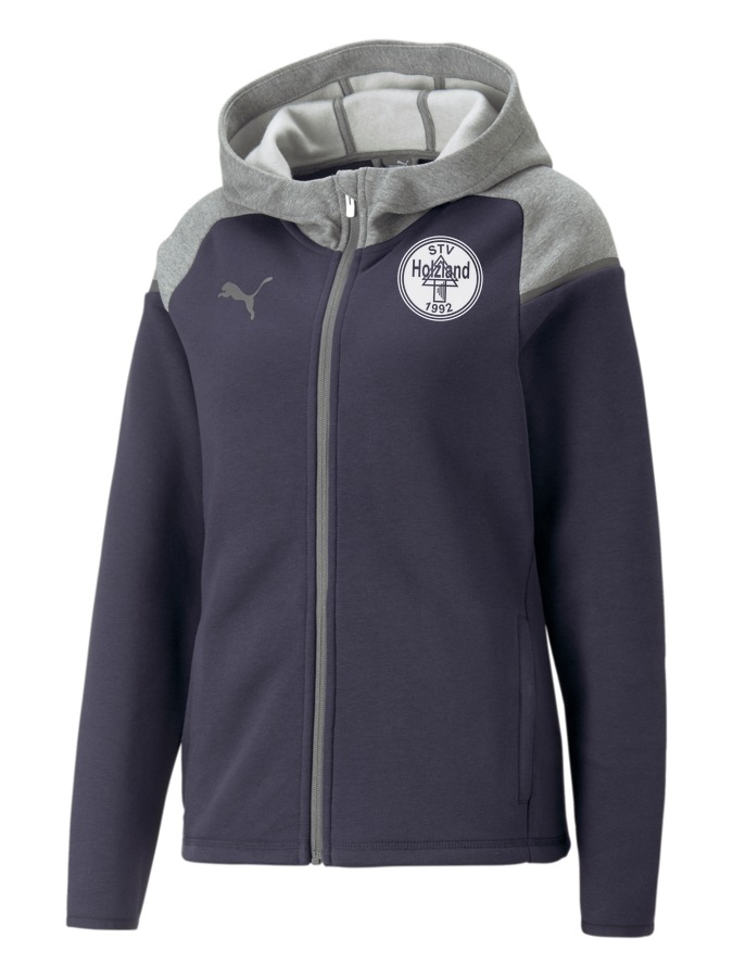 PUMA teamCUP Casuals Kapuzenjacke Damen