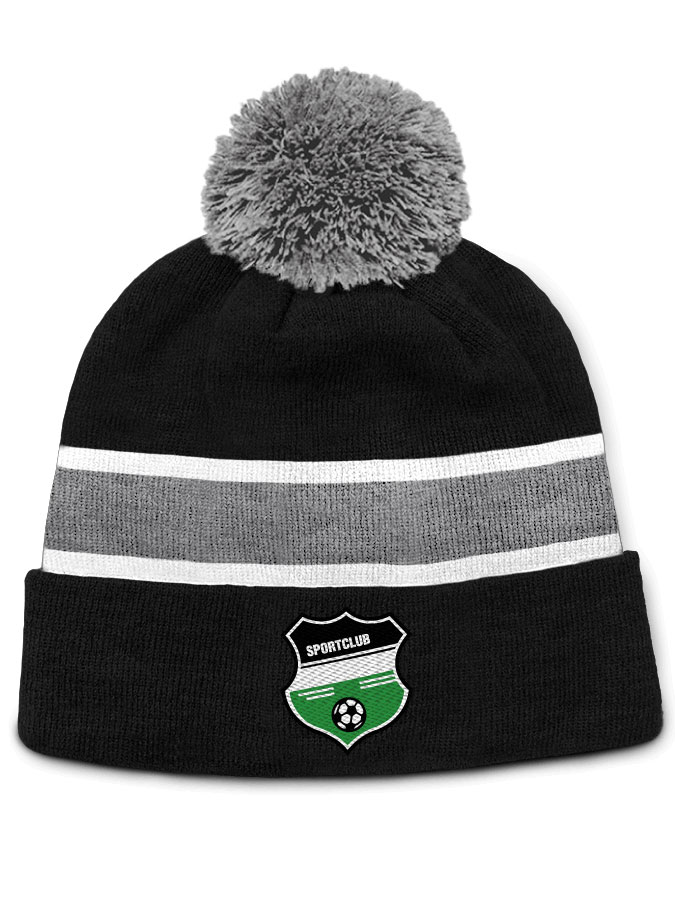 Bommelmütze Sticklogo