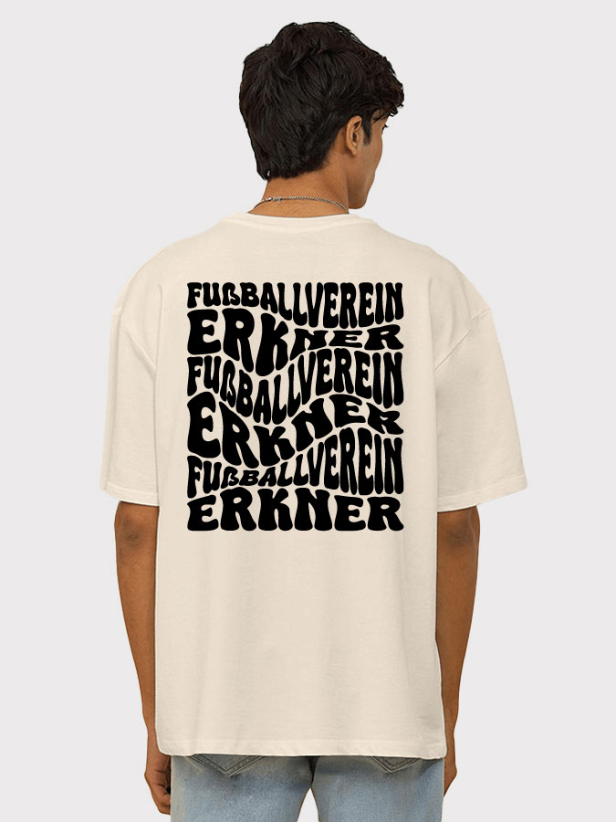 T-Shirt Oversized Wavy Herren