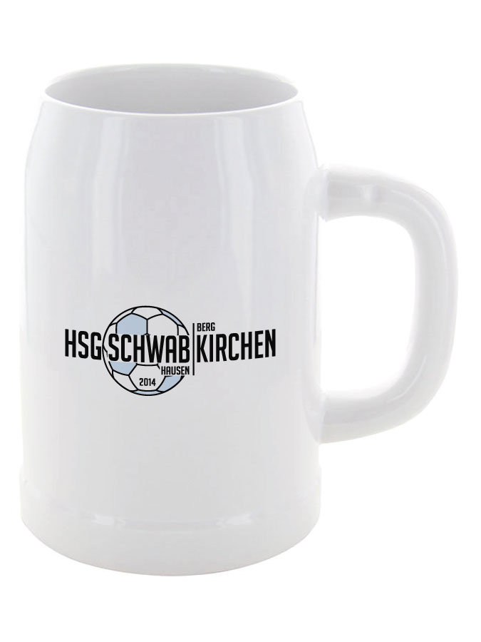 Bierkrug 0,5l Logo