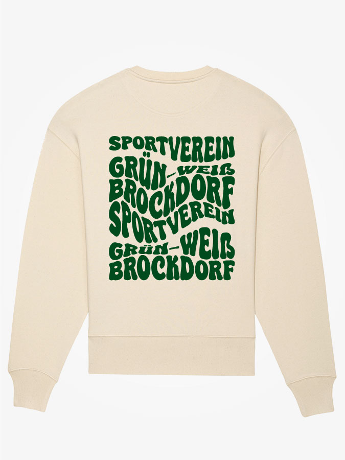Sweatshirt Oversized Wavy Herren