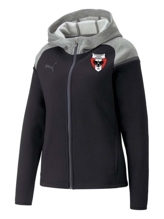 PUMA teamCUP Casuals Kapuzenjacke Damen