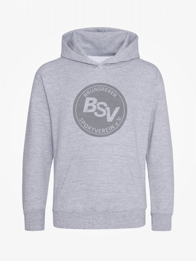 Hoodie All Grey Kids Unisex