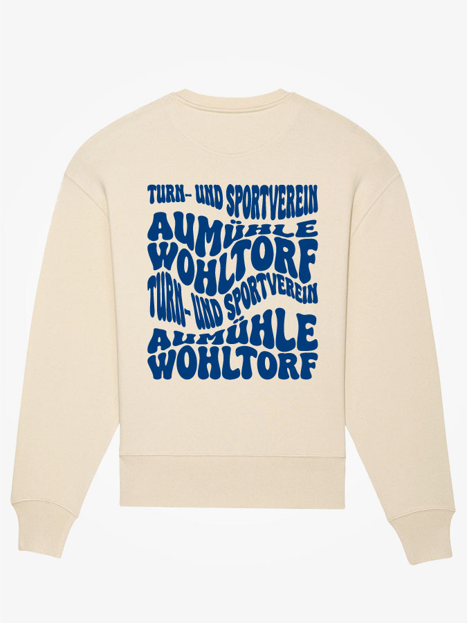 Sweatshirt Oversized Wavy Herren