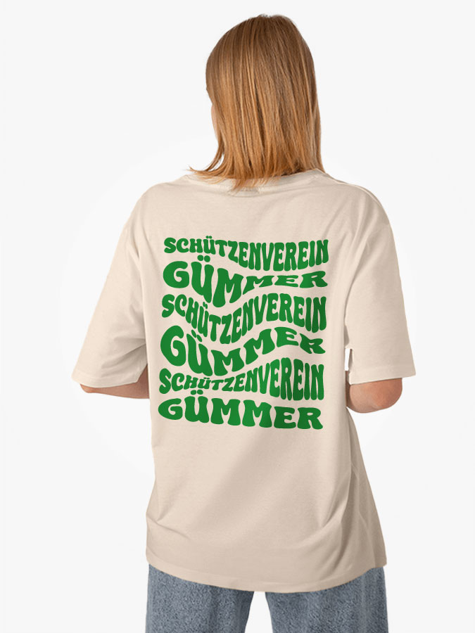 Oversized Shirt Wavy Damen