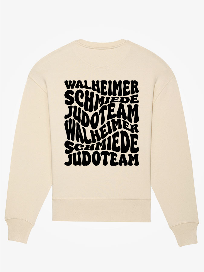 Sweatshirt Oversized Wavy Herren