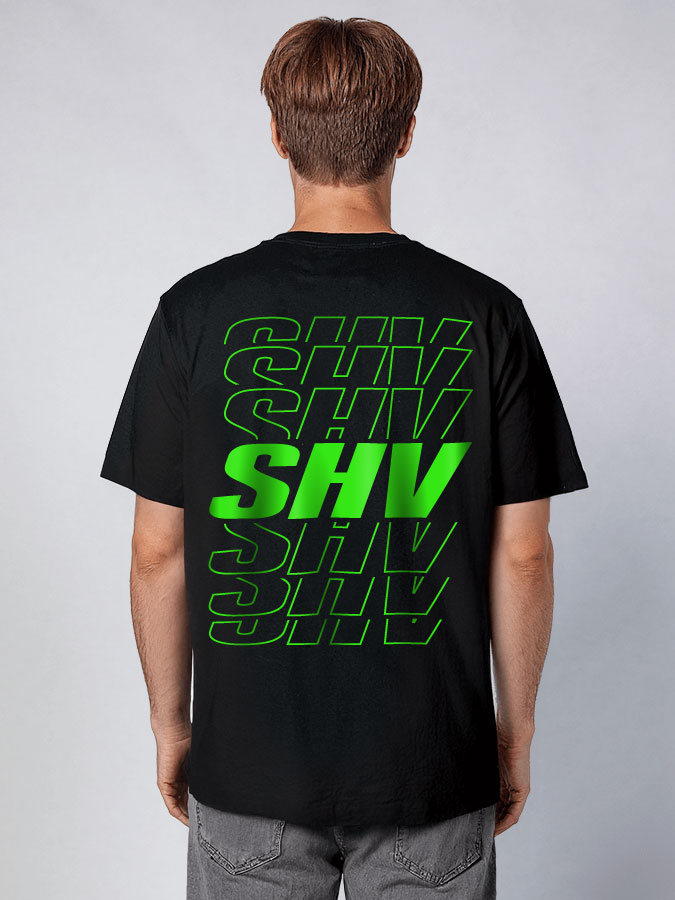 Oversized Shirt Neon Herren