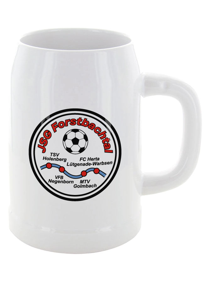 Bierkrug 0,5l Logo