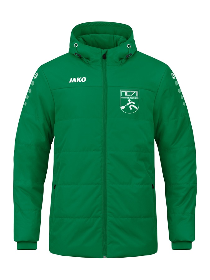 Jako Coachjacke Team mit Kapuze