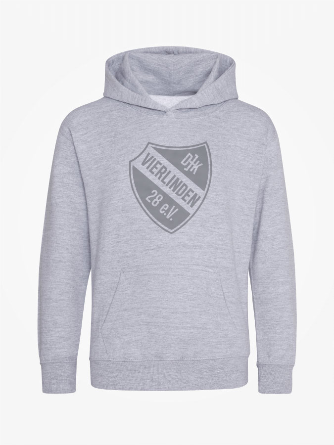 Hoodie All Grey Kids Unisex