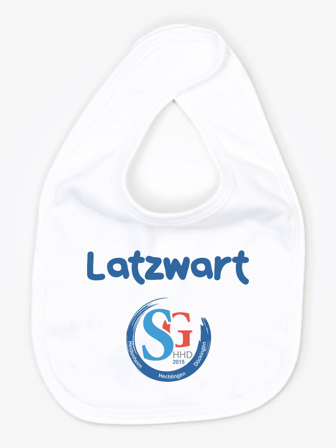 Babylätzchen Latzwart