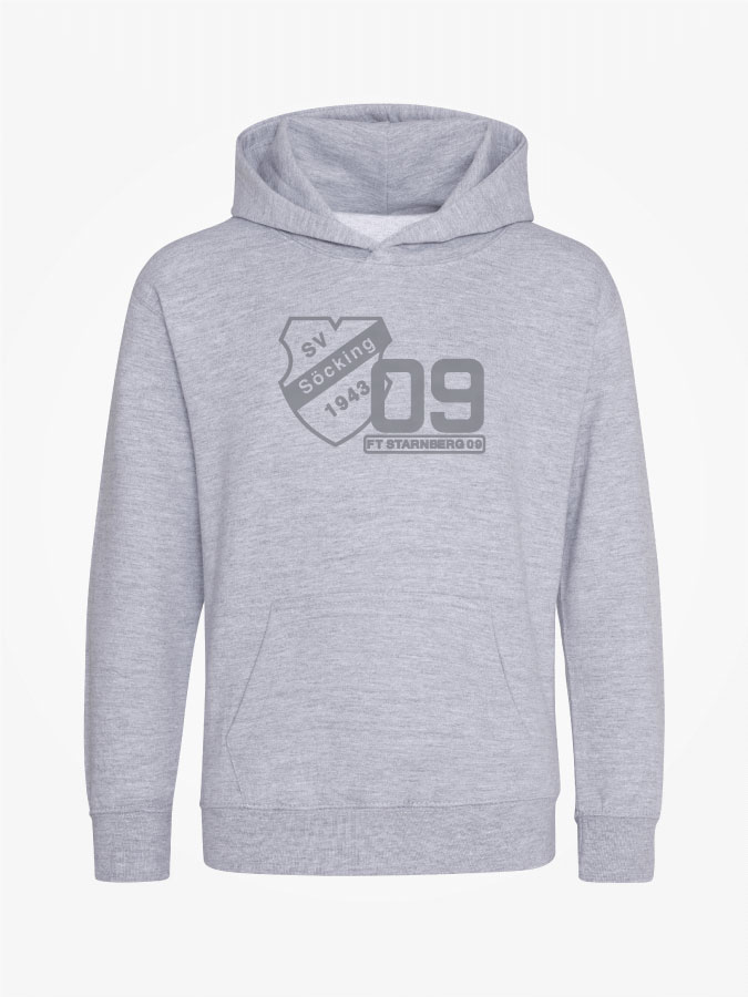 Hoodie All Grey Kids Unisex
