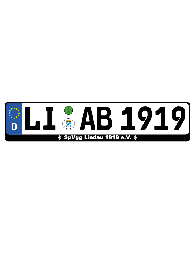 Kennzeichenhalter Kalden (2er Set)