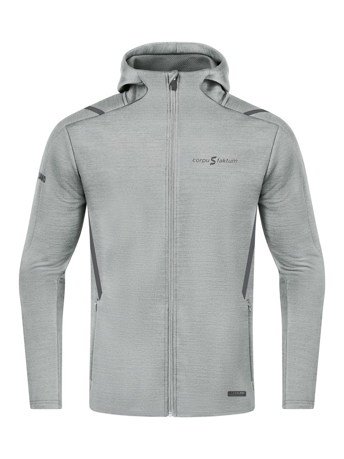 Jako Freizeitjacke Challenge mit Kapuze