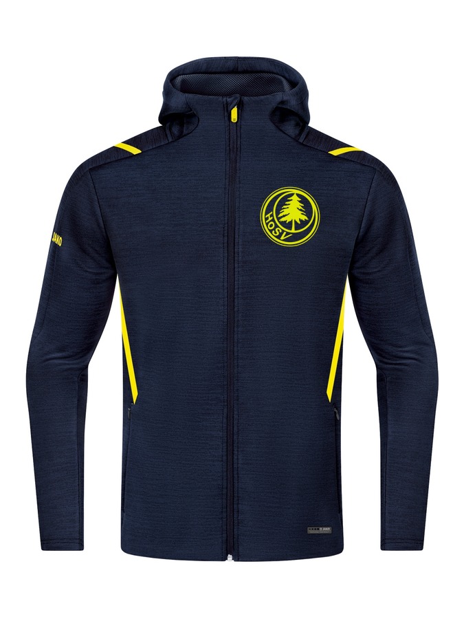 Jako Freizeitjacke Challenge mit Kapuze