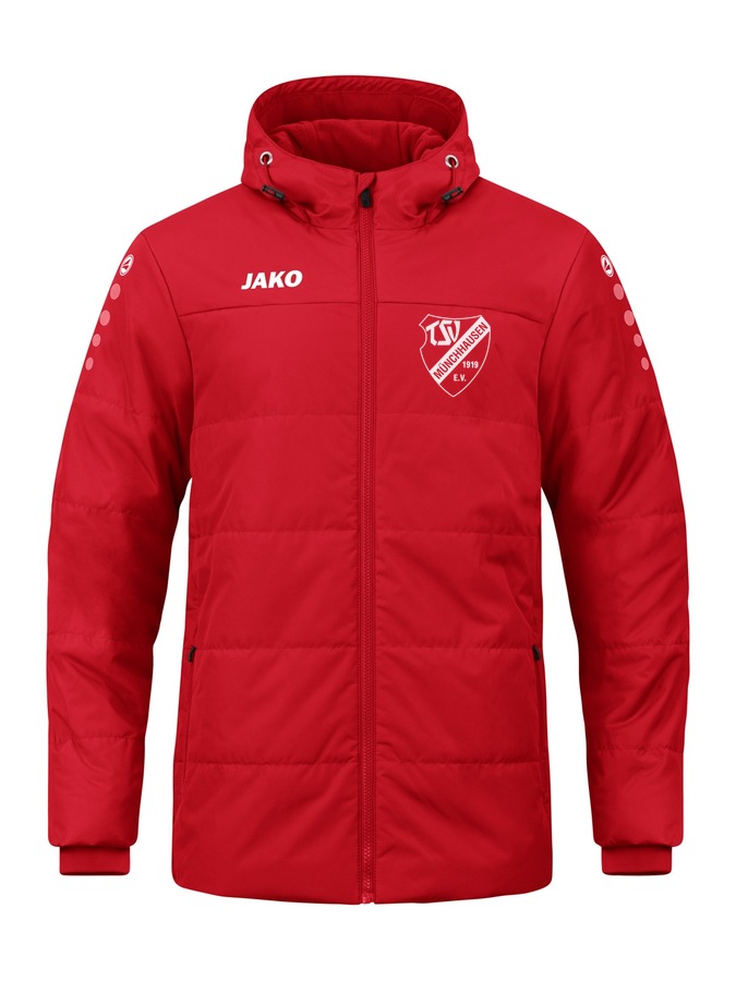 Jako Coachjacke Team mit Kapuze