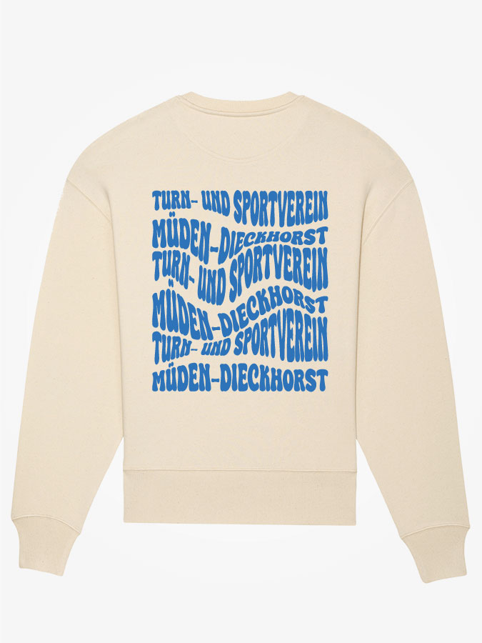 Oversized Sweater Wavy Herren