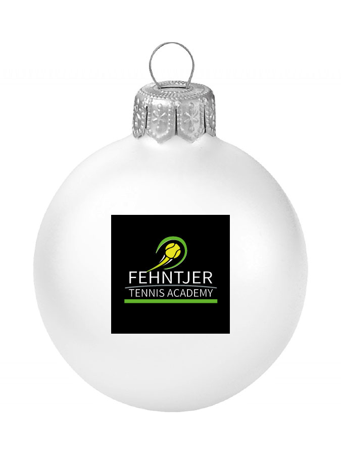 Weihnachtskugel Logo 8cm