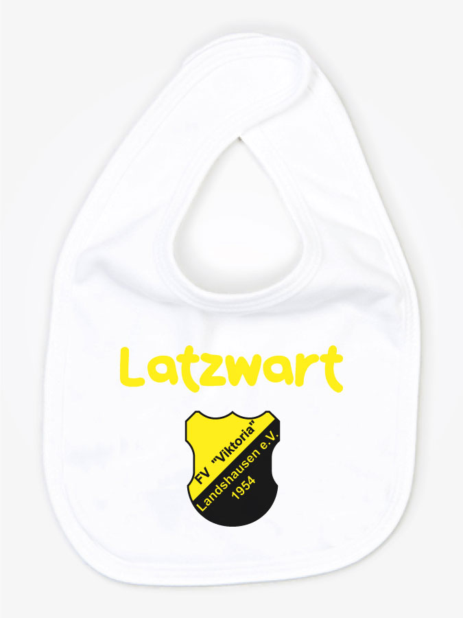 Babylätzchen Latzwart