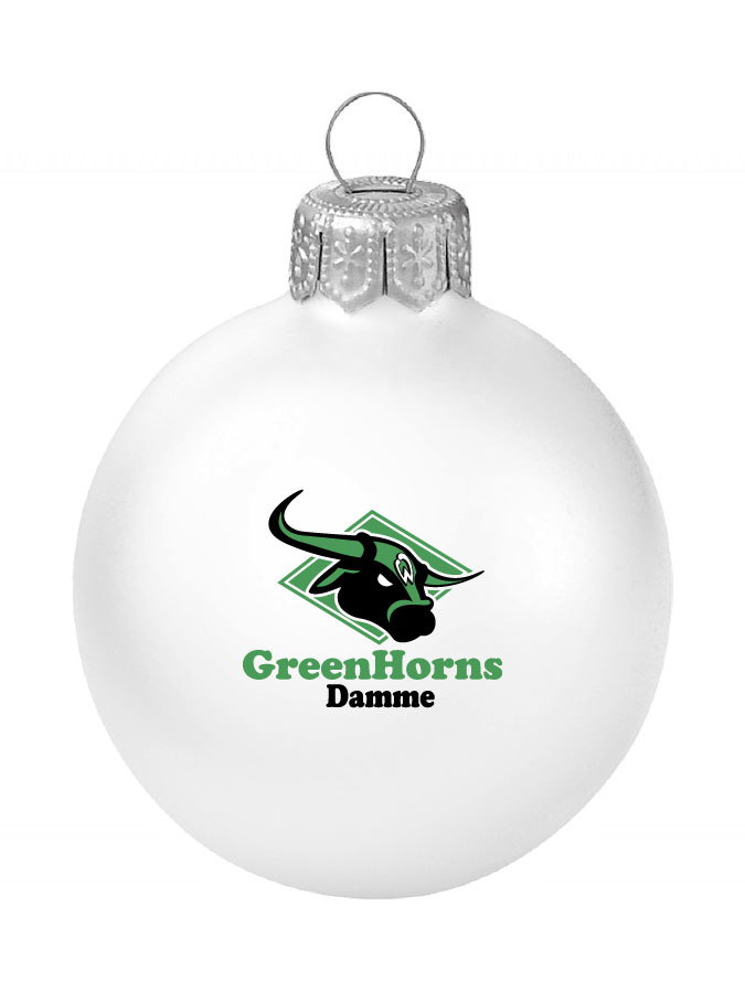 Weihnachtskugel Logo 8cm