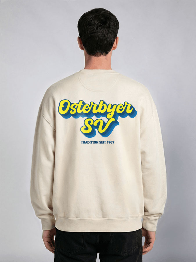 Oversized Sweater Vintage Herren