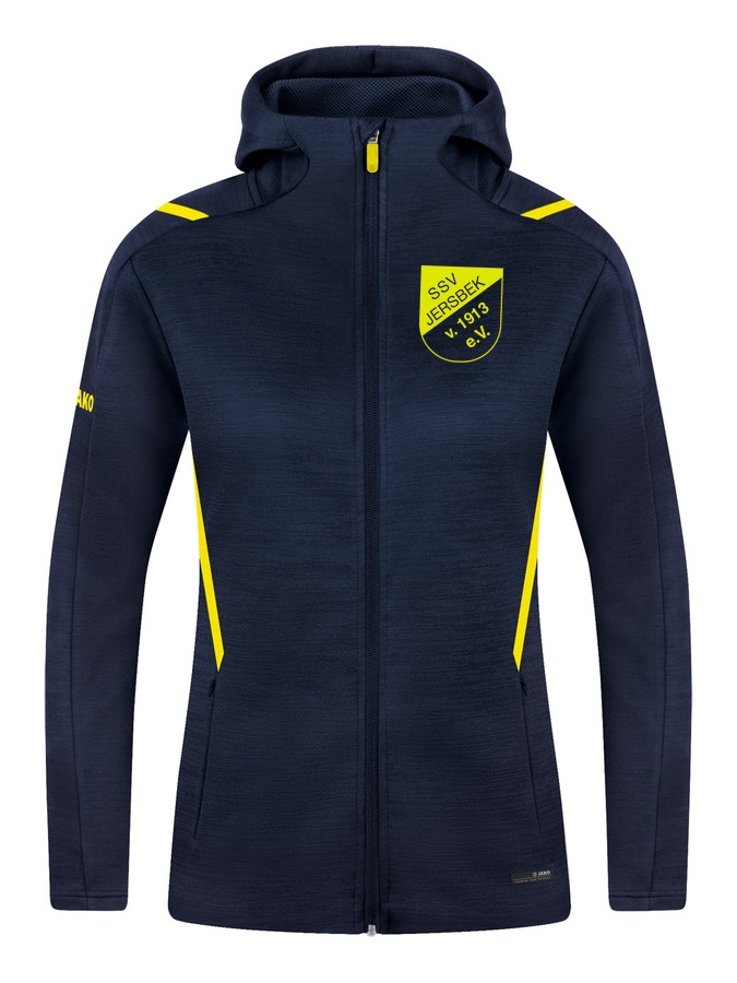 Jako Freizeitjacke Challenge mit Kapuze Damen