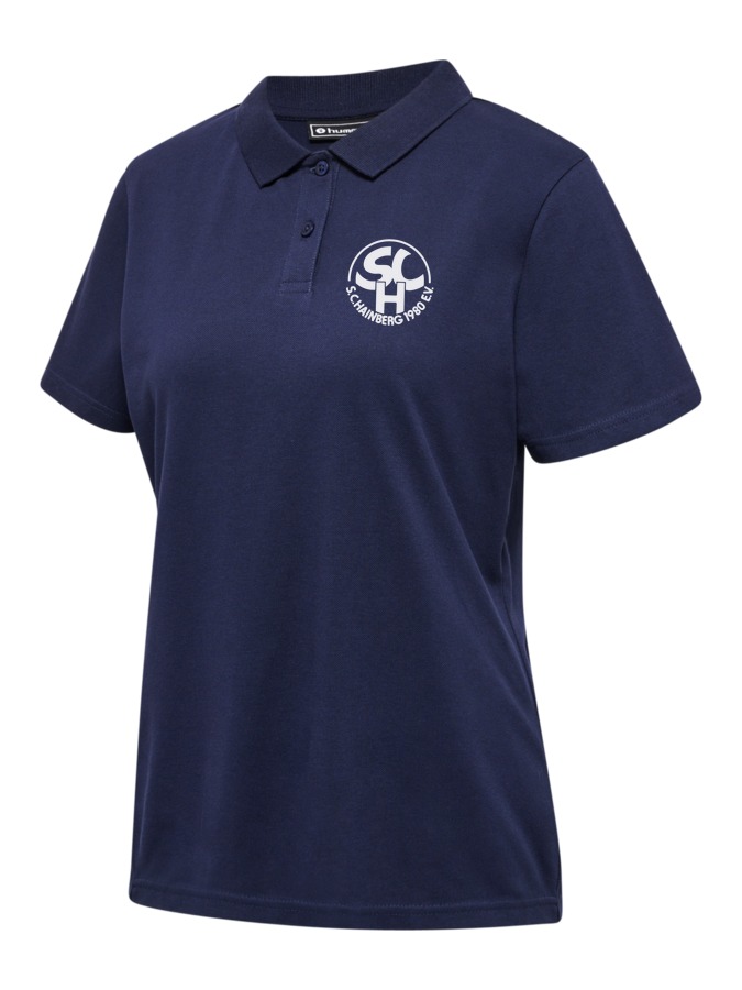 Hummel Red Stretch Polo Damen