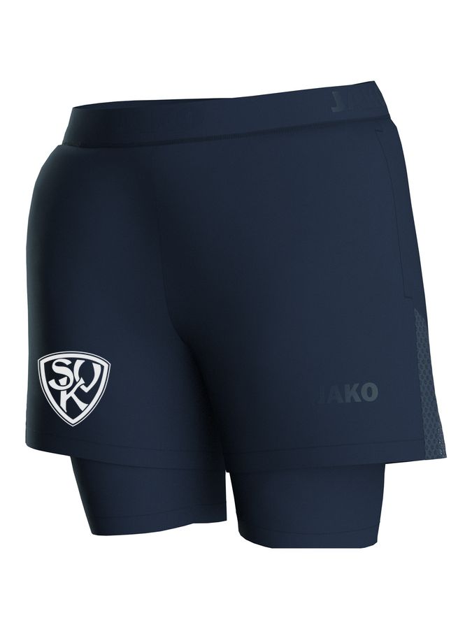 Jako 2-in-1-Short Power Damen