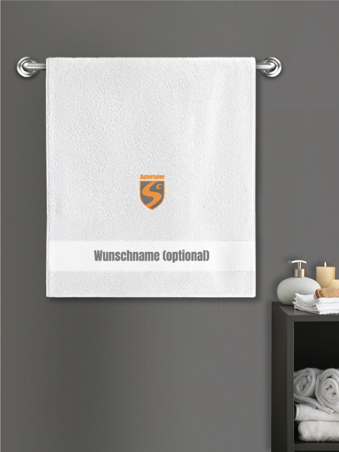Badehandtuch Team Sticklogo