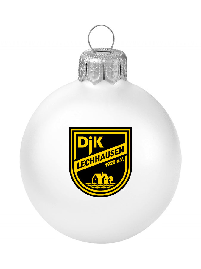 Weihnachtskugel Logo 8cm