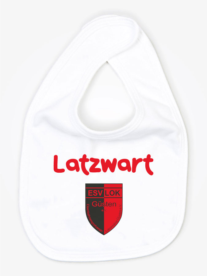 Babylätzchen Latzwart