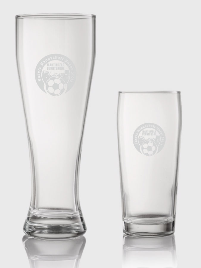 Biergläser Gravur
