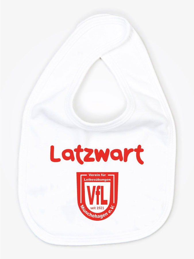Babylätzchen Latzwart