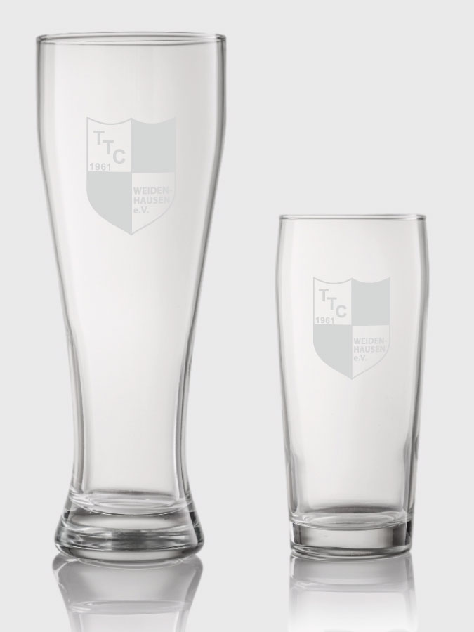 Biergläser Gravur