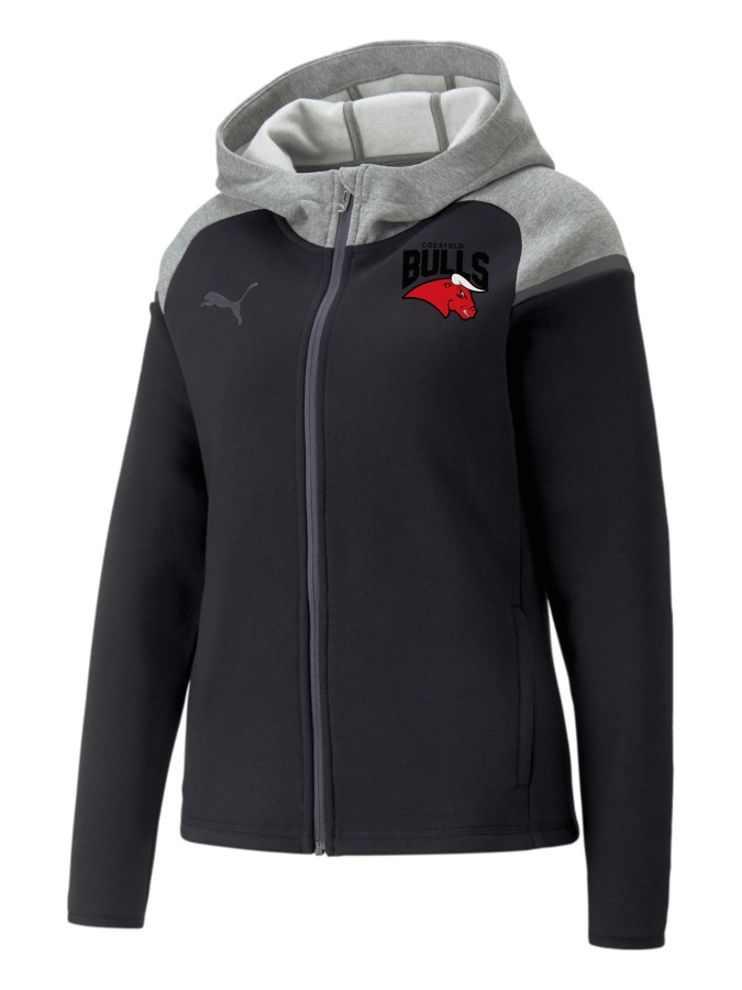 PUMA teamCUP Casuals Kapuzenjacke Damen