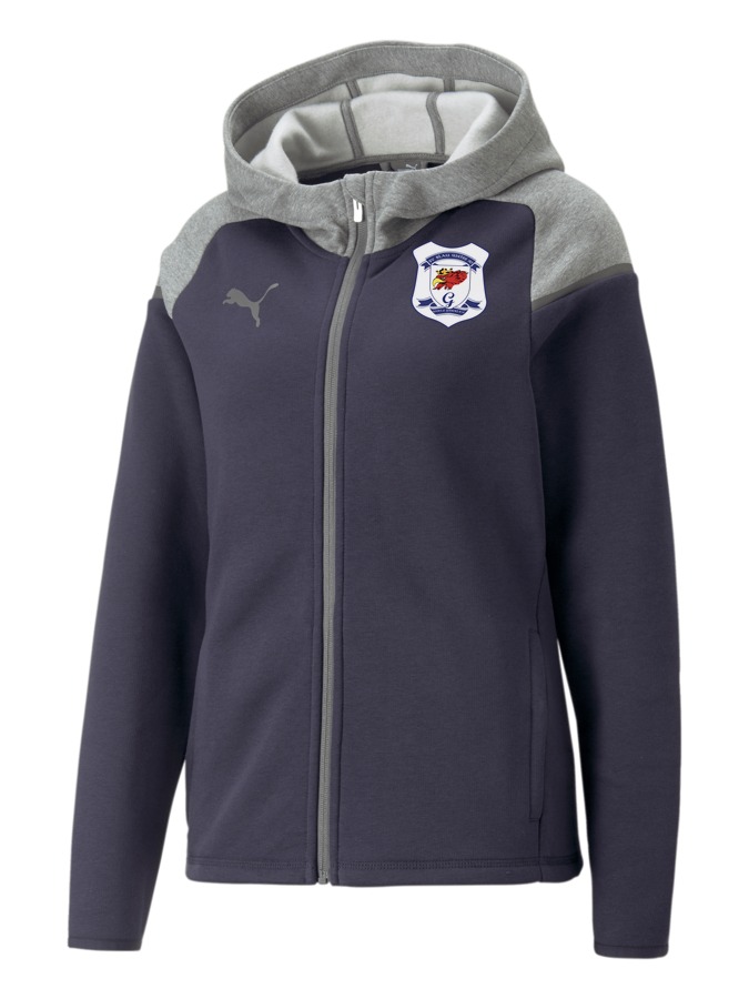 PUMA teamCUP Casuals Kapuzenjacke Damen