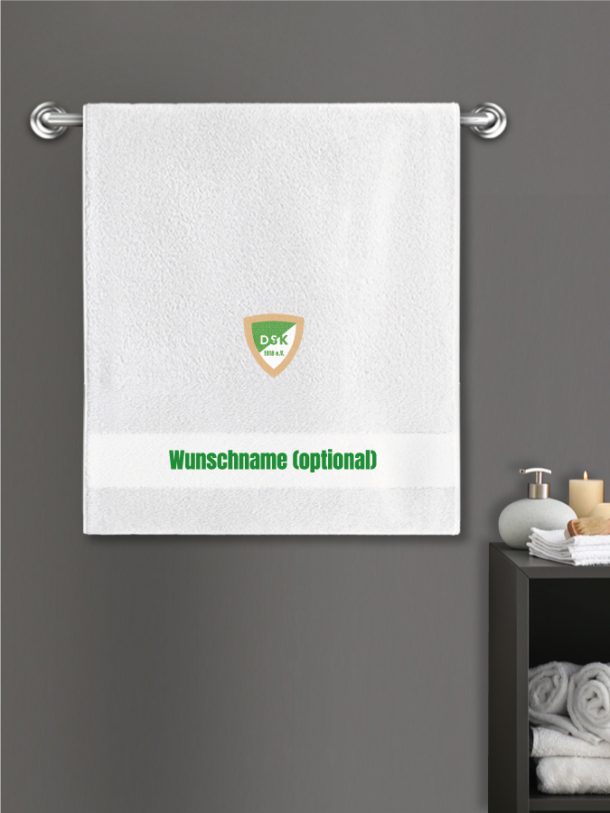 Badehandtuch Team Sticklogo