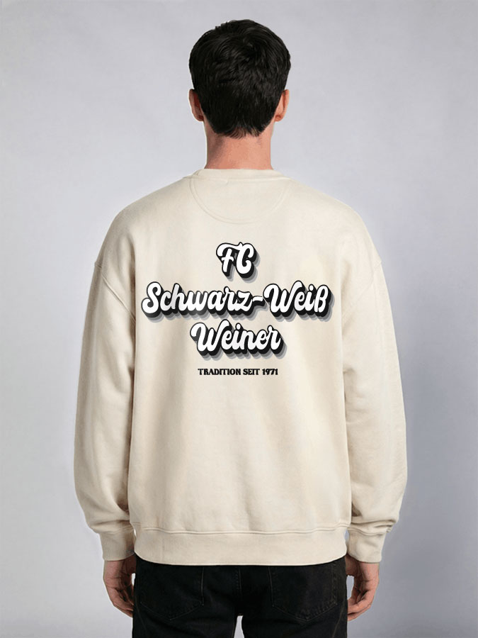 Oversized Sweater Vintage Herren